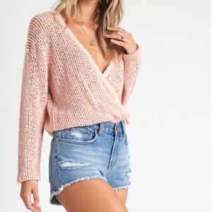 Billabong Sweet Bliss Wrap Sweater